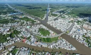 TP Ngã Bảy nơi hội tụ 7 dòng sông ở miền Tây TP Ngã Bảy nơi hội tụ 7 dòng sông ở miền Tây